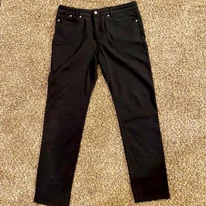 Outlier Slim Dungarees Black 34. EUC